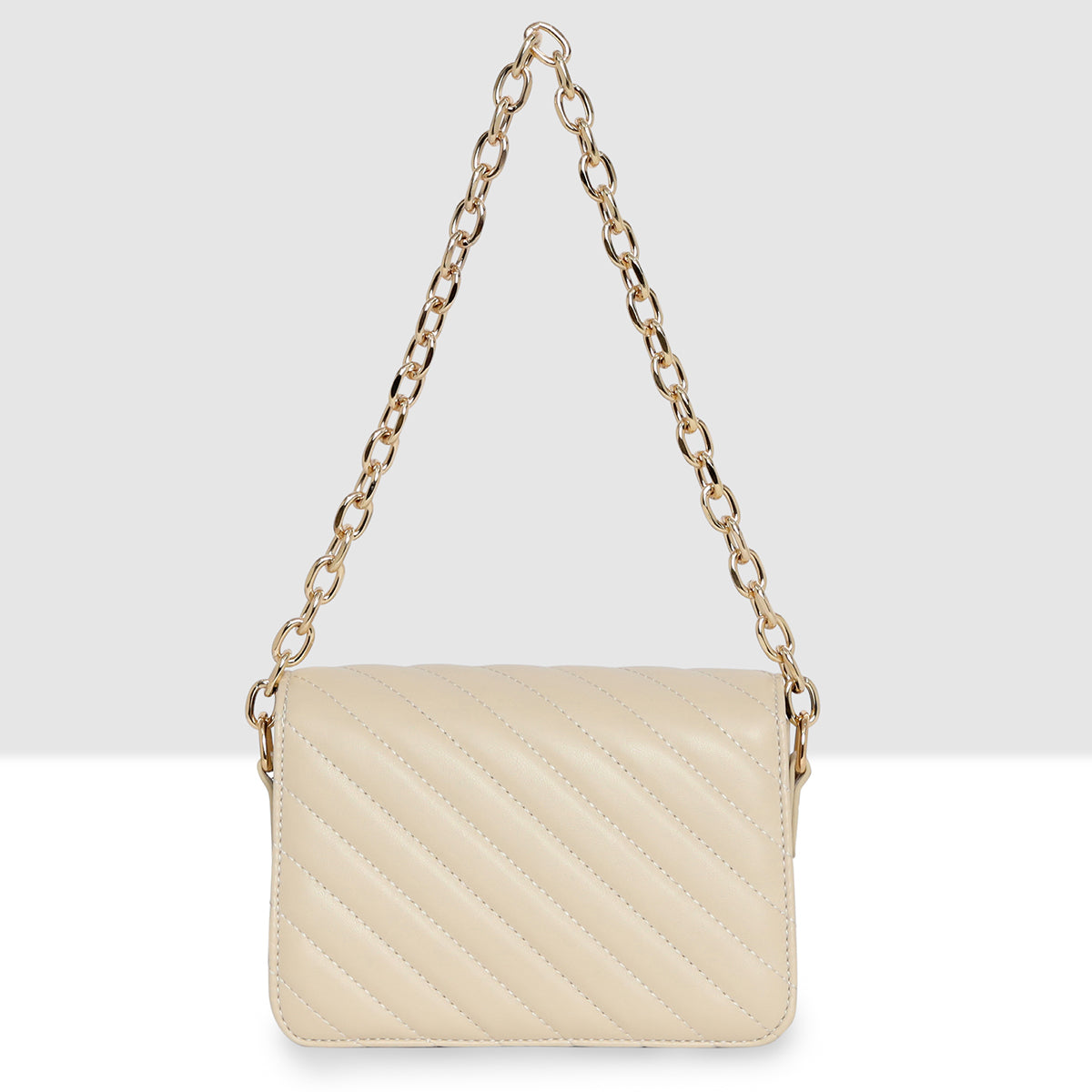Chevron Quilted Mini Slingbag For Womens