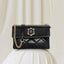 Emerald Crest Quilted Slingbag For women