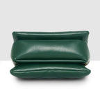 Emerald Crest Quilted Slingbag For women