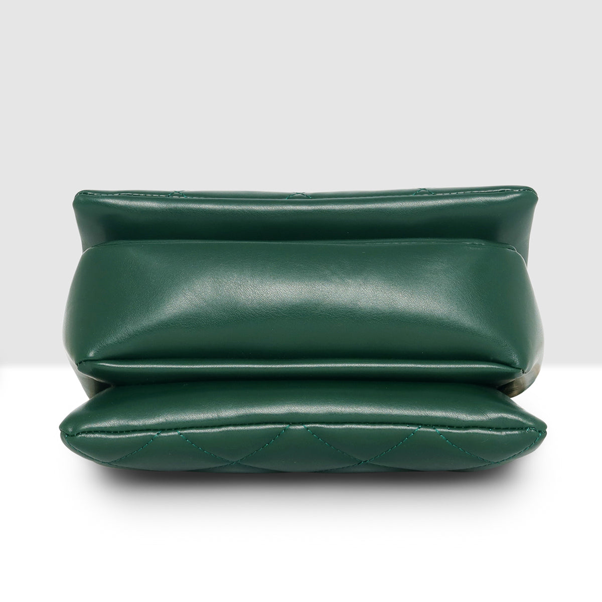 Emerald Crest Quilted Slingbag For women