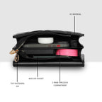 Imperial Lock Crossbody Slingbag For Womens