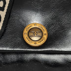 Glossy Shine Luxe Flap Slingbag For Womens