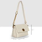Glossy Shine Luxe Flap Slingbag For Womens