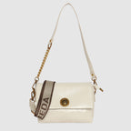 Glossy Shine Luxe Flap Slingbag For Womens