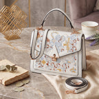 Heritage Embroidered Flap Slingbag For Womens