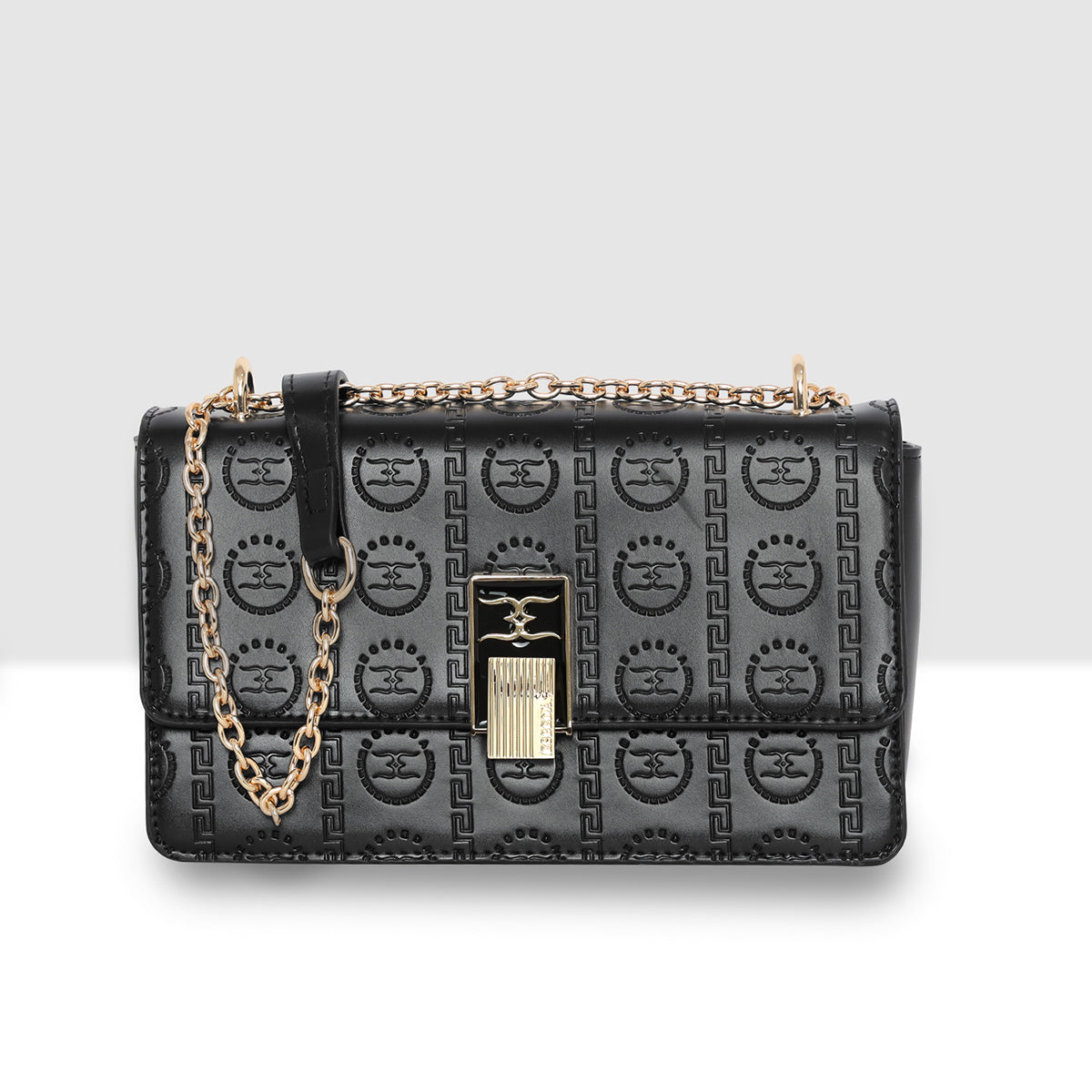 Signature Monogram Lock Slingbag