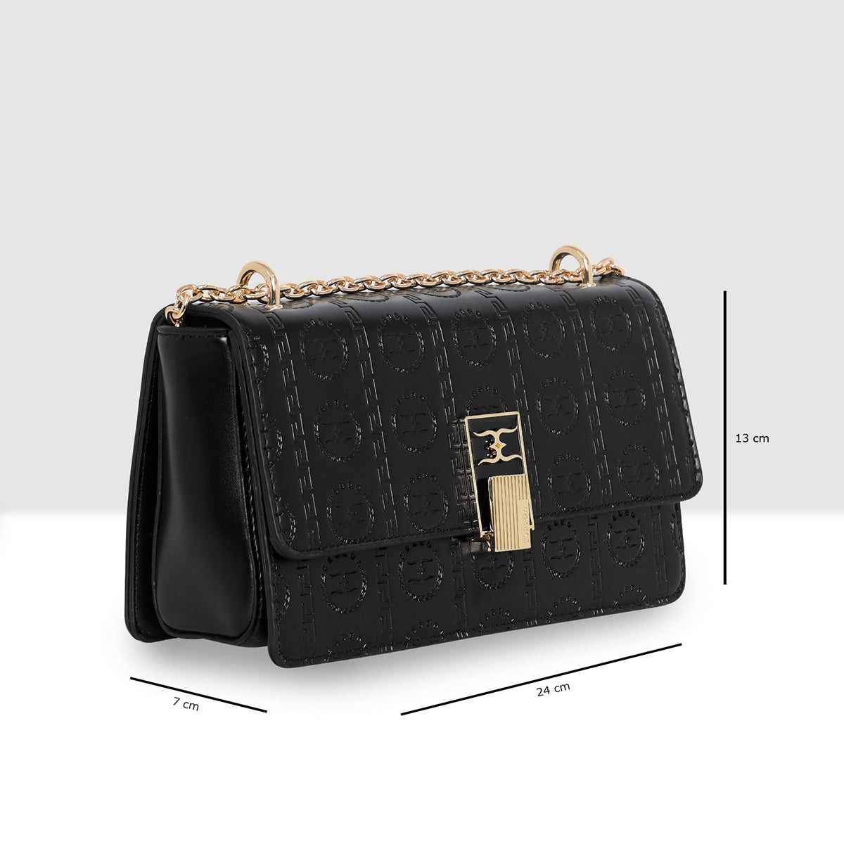 Signature Monogram Lock Slingbag