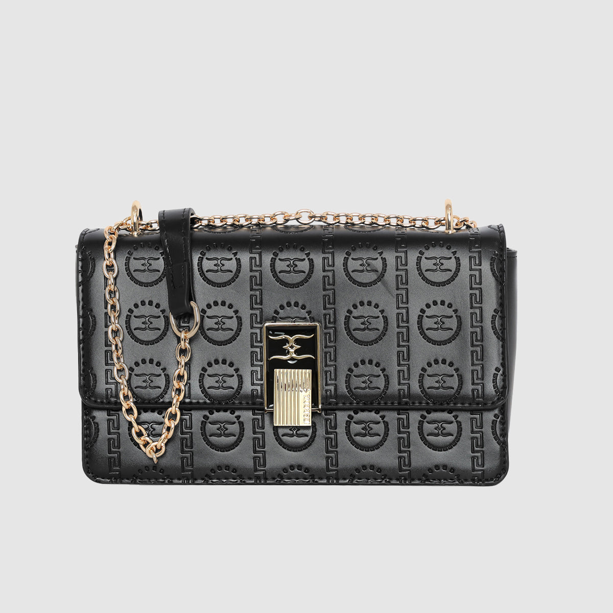 Signature Monogram Lock Slingbag