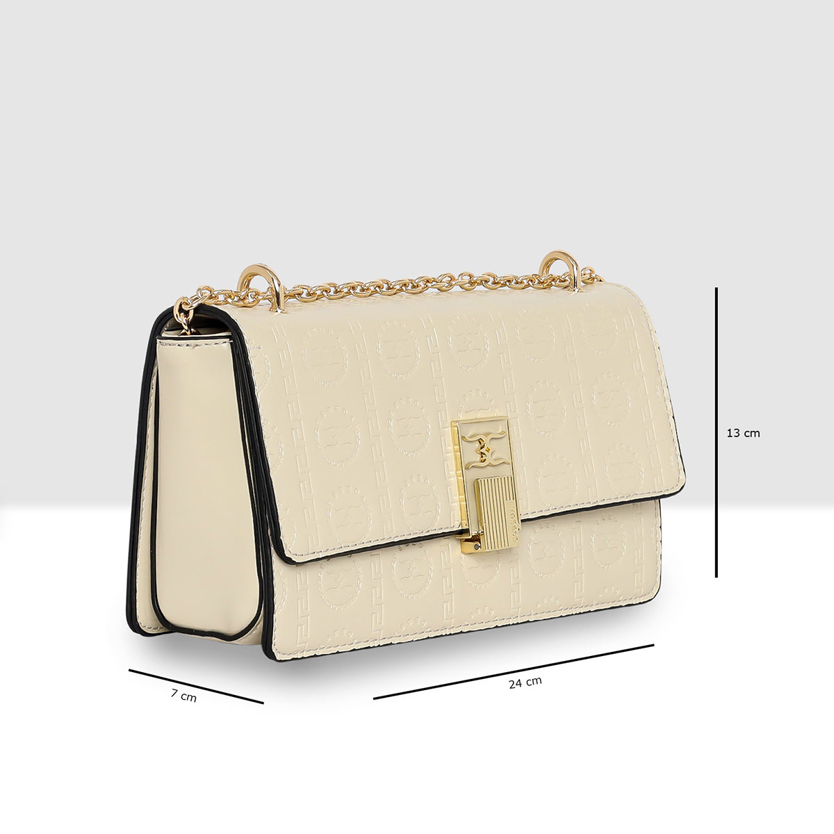 Signature Monogram Lock Slingbag