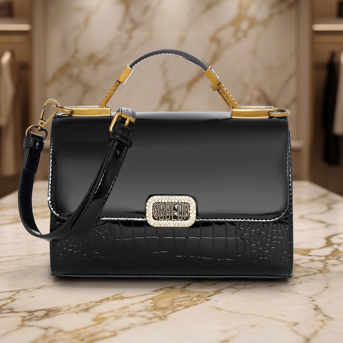 Patentglow Elegance Handbag For Womens Main image