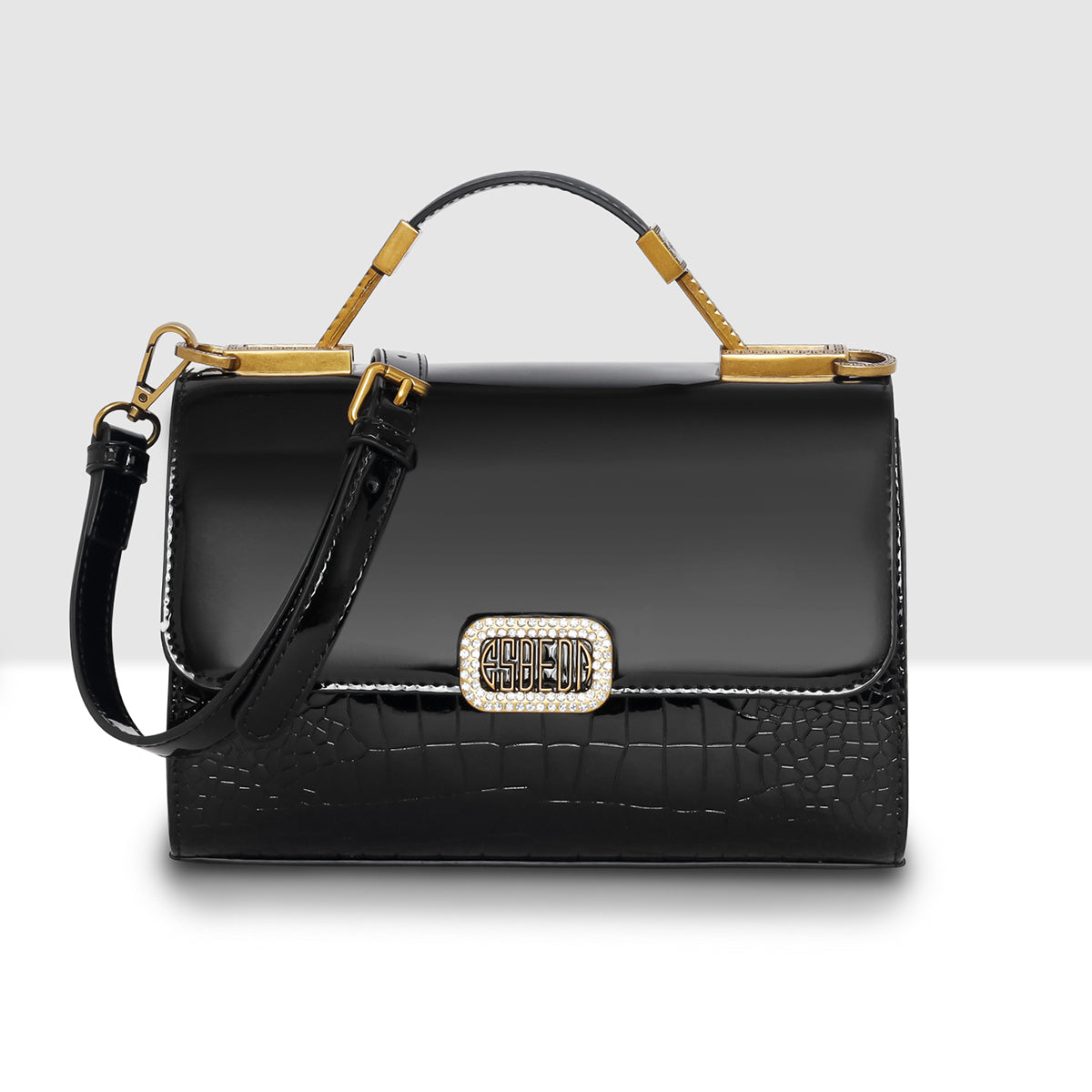 Patentglow Elegance Handbag For Womens