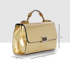 Patentglow Elegance Handbag For Womens
