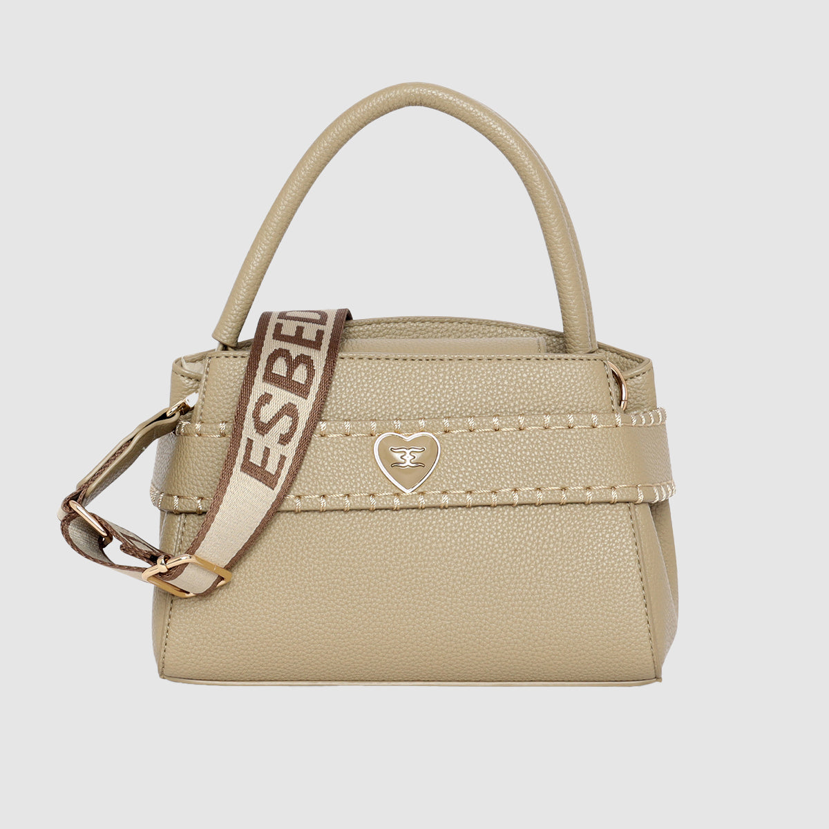 Classic Heart Accent Small Handbag For Womens Main image