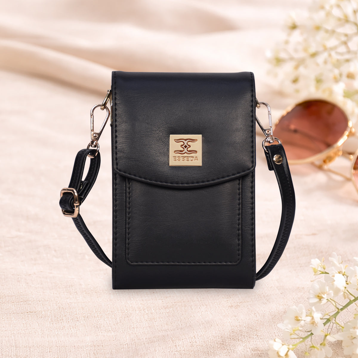 Flaplock Mini Mobile Slingbag For Womens Main image