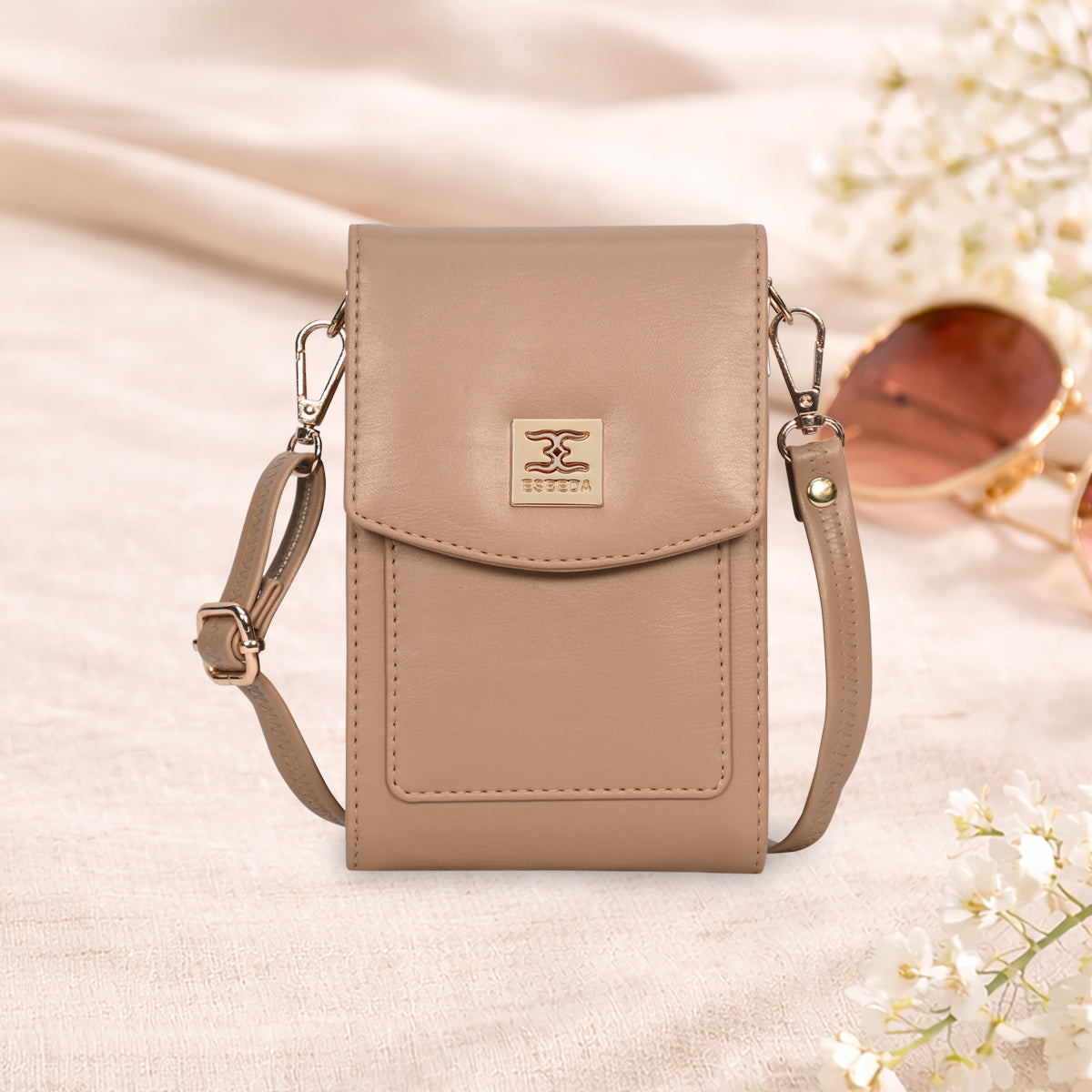Flaplock Mini Mobile Slingbag For Womens