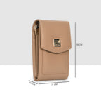 Flaplock Mini Mobile Slingbag For Womens