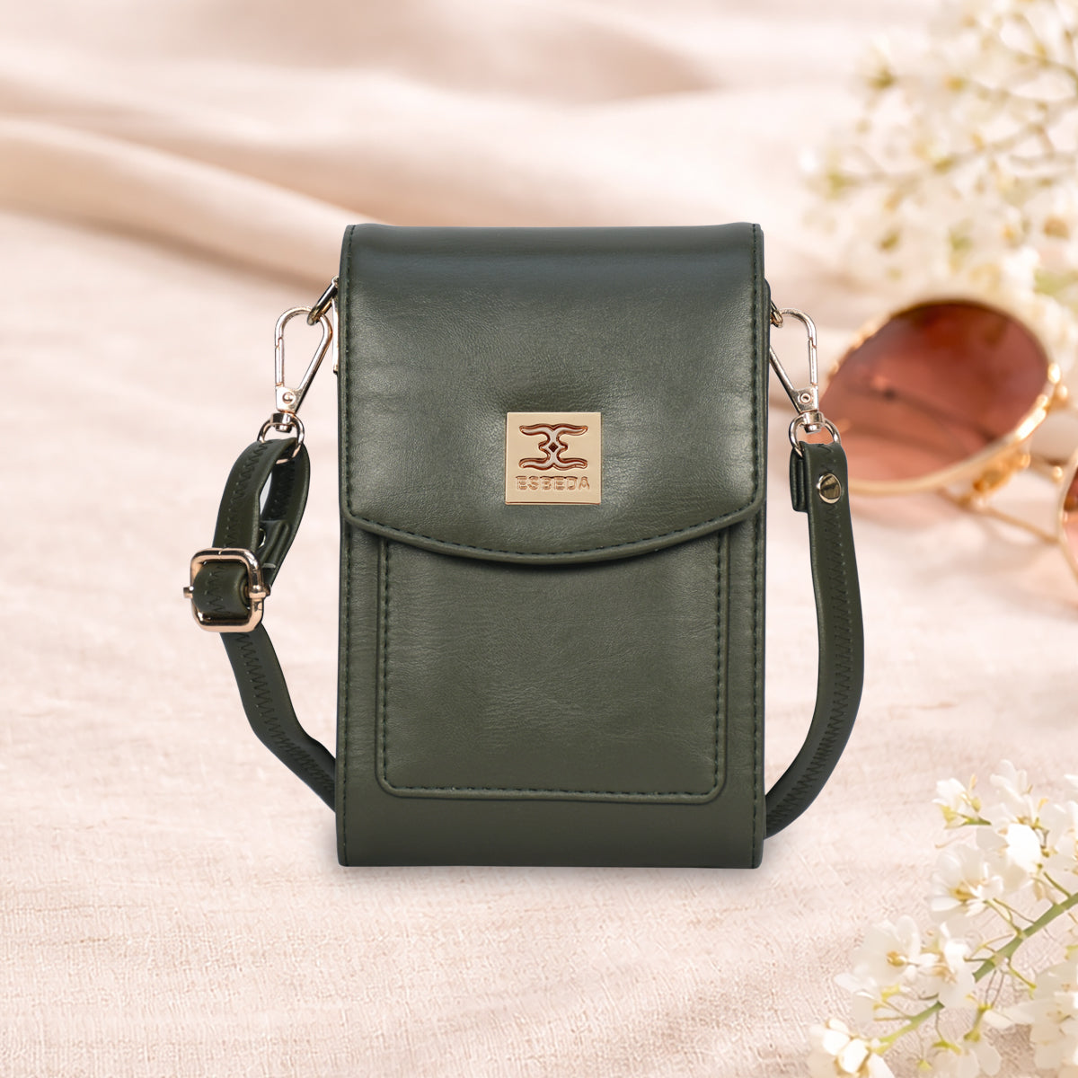 Flaplock Mini Mobile Slingbag For Womens