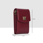 Flaplock Mini Mobile Slingbag For Womens