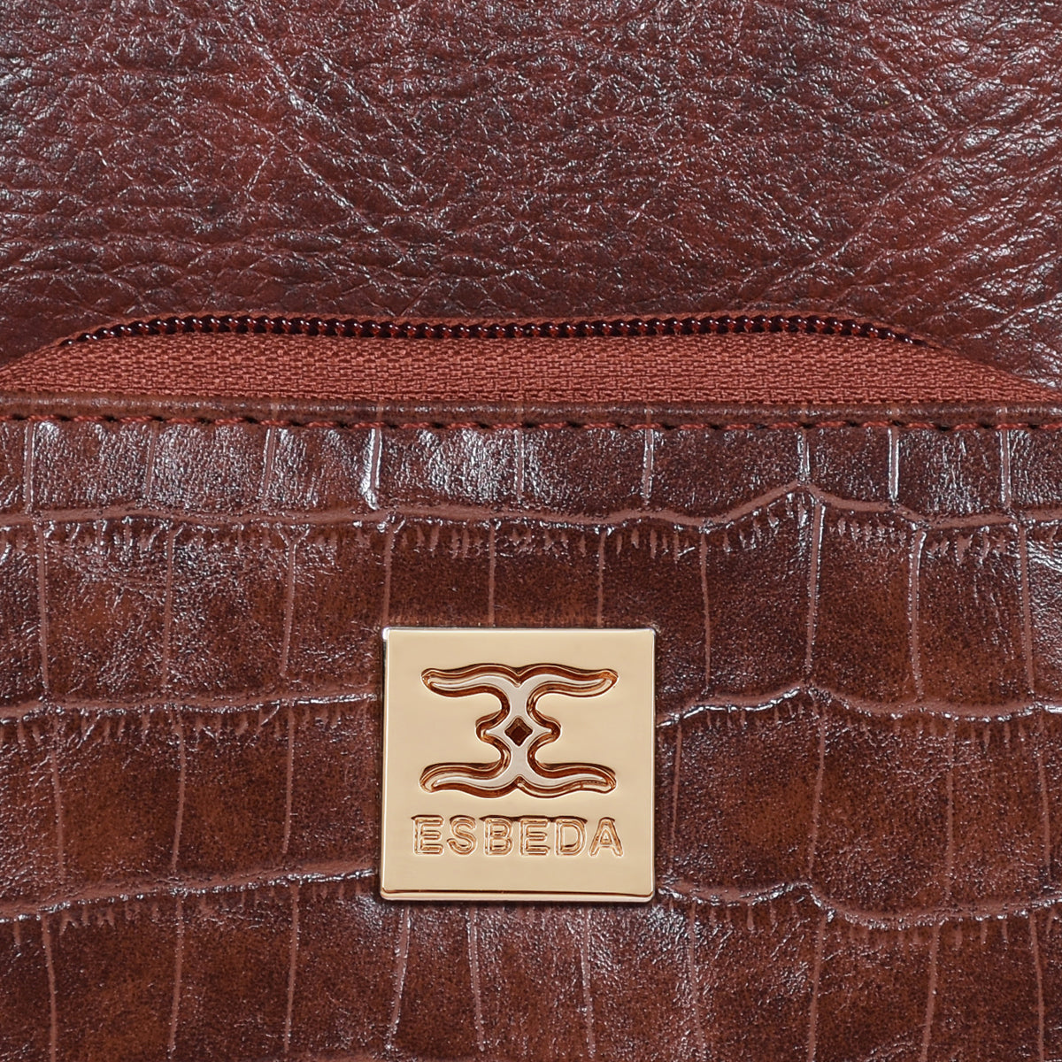 Croco Luxe Mini Mobile Sling Bag For Womens