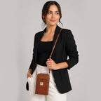Croco Luxe Mini Mobile Sling Bag For Womens