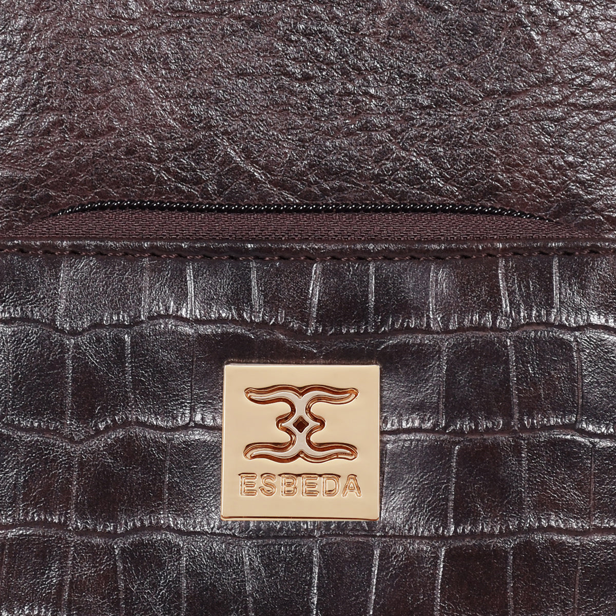 Croco Luxe Mini Mobile Sling Bag For Womens