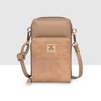 Croco Luxe Mini Mobile Sling Bag For Womens