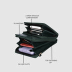 Croco Luxe Mini Mobile Sling Bag For Womens