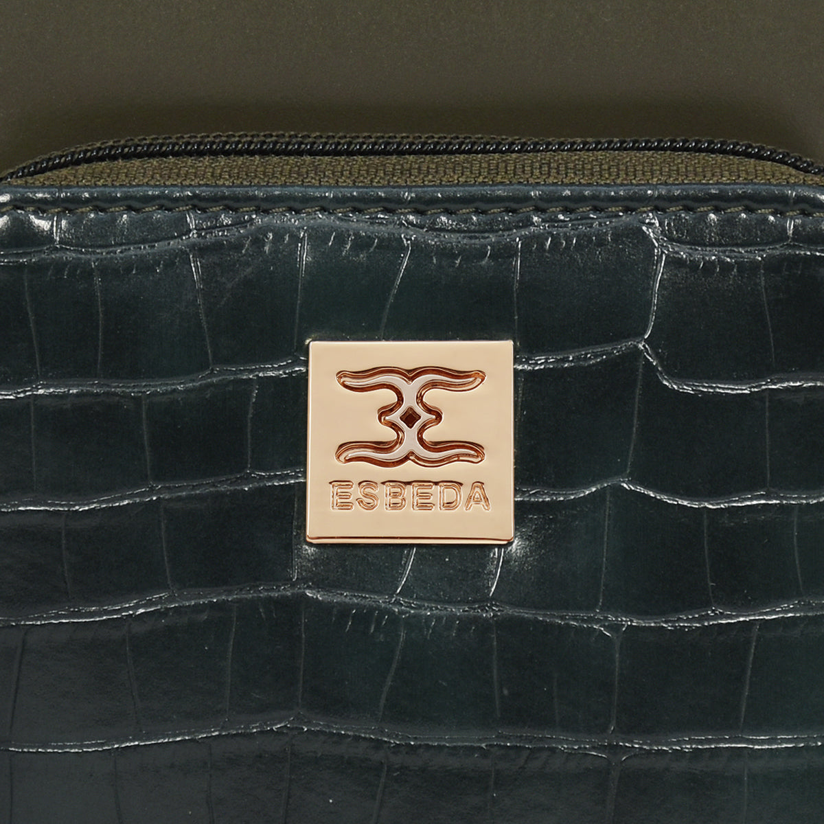 Croco Luxe Mini Mobile Sling Bag For Womens