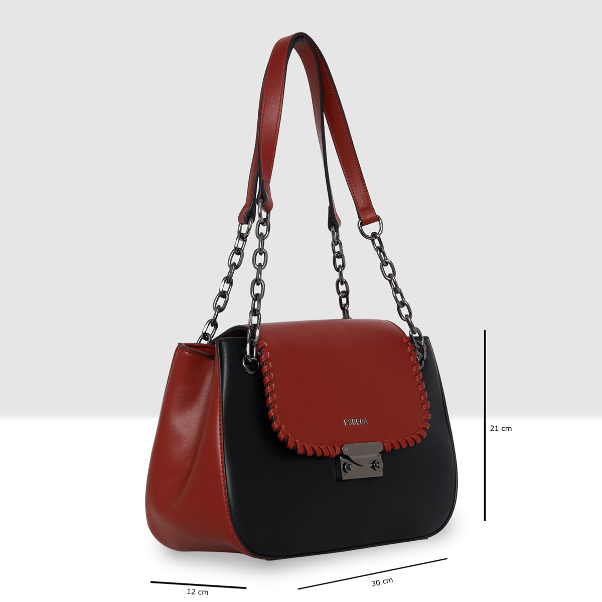 Crimson Glow Handbag