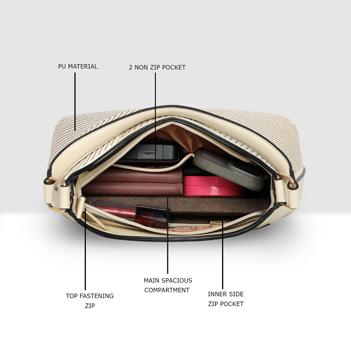 GeoLine Colorblock Handbag