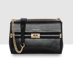 Twist Lock Elegance Handbag