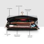 Twist Lock Elegance Handbag