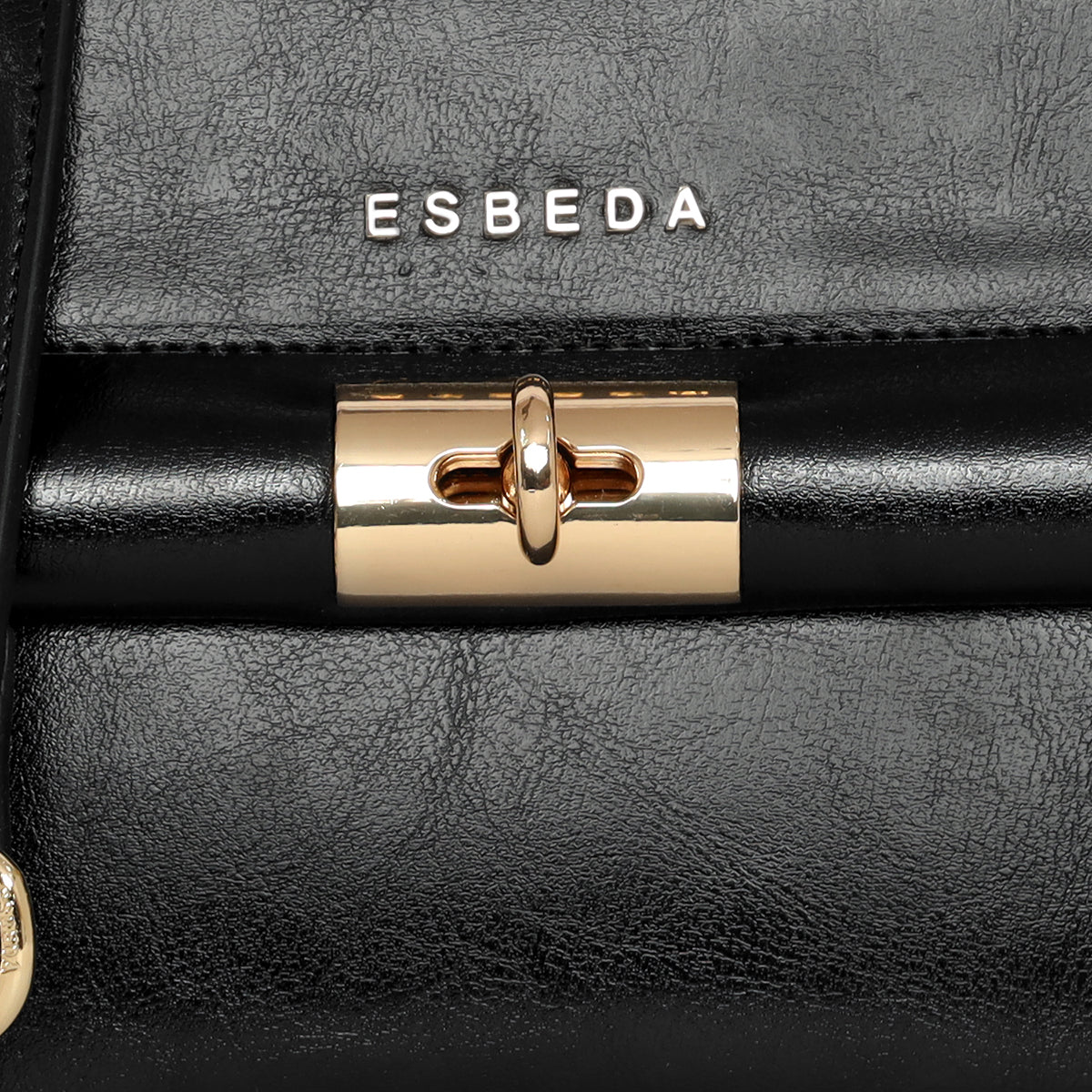 Twist Lock Elegance Handbag