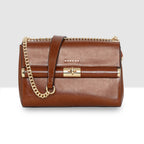 Twist Lock Elegance Handbag