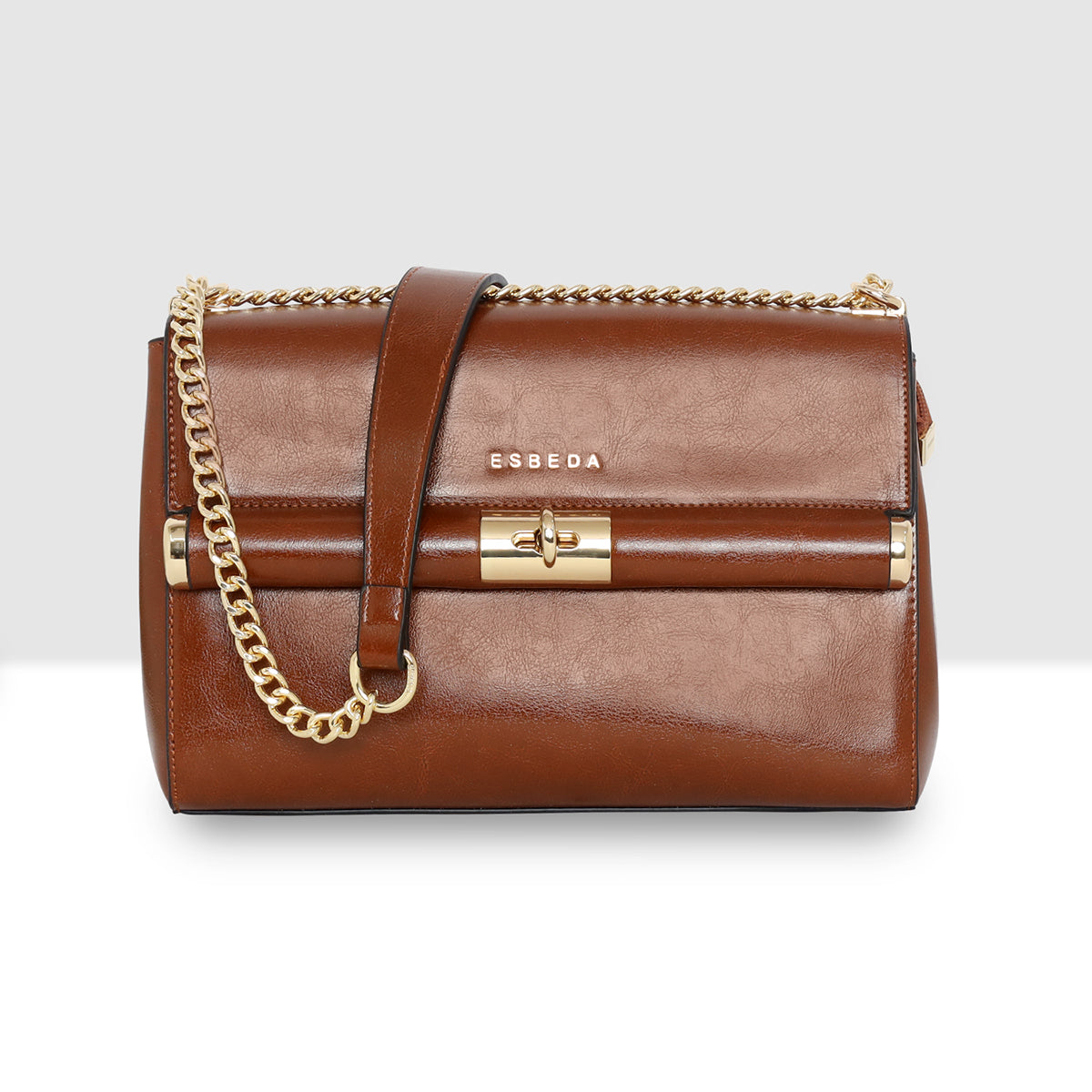 Twist Lock Elegance Handbag