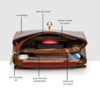 Twist Lock Elegance Handbag