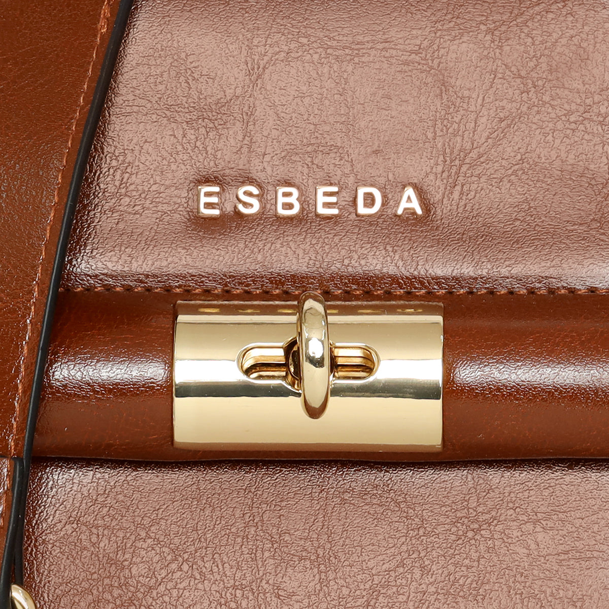 Twist Lock Elegance Handbag