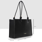 Knot Handle Structured Handbags