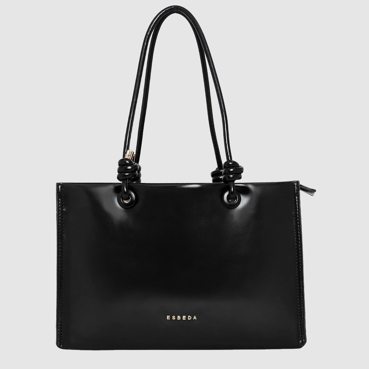 Knot Handle Structured Handbags Main image