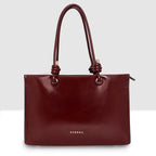 Knot Handle Structured Handbags