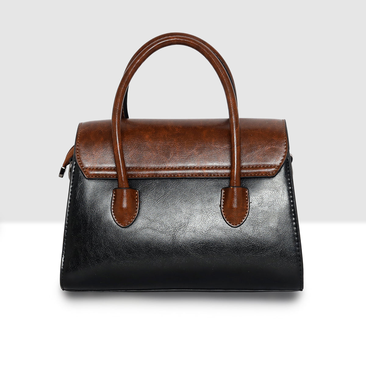 Vintage Lock Flap Handbag