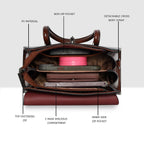 Vintage Lock Flap Handbag