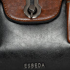 Vintage Lock Flap Handbag