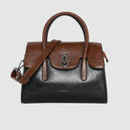 Vintage Lock Flap Handbag