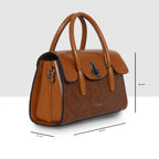 Vintage Lock Flap Handbag