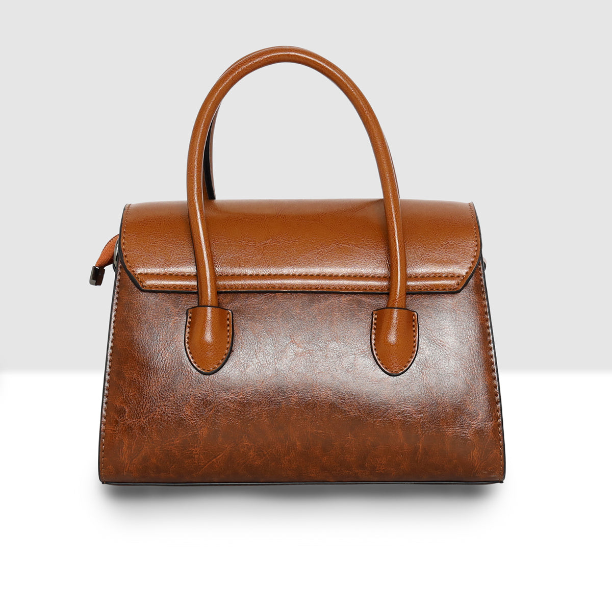 Vintage Lock Flap Handbag