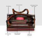 Vintage Lock Flap Handbag