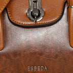 Vintage Lock Flap Handbag