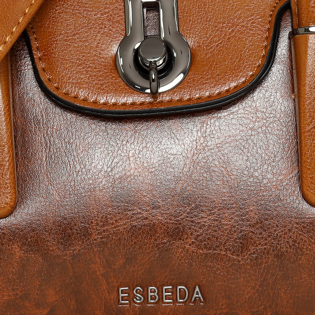 Vintage Lock Flap Handbag