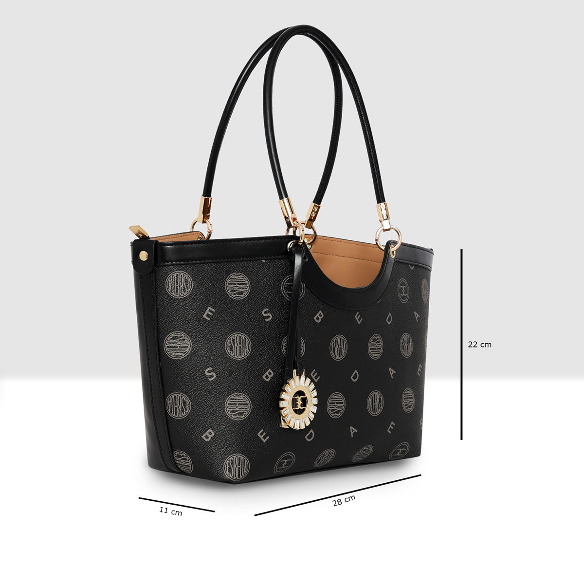 Monogram Curve Shoulder Bag